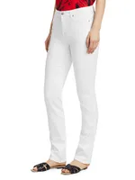 Kimmie Mid-Rise Straight Jeans