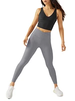 At Your Leisure High-Waisted Cropped Leggings