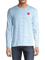 Striped Long-Sleeve Top