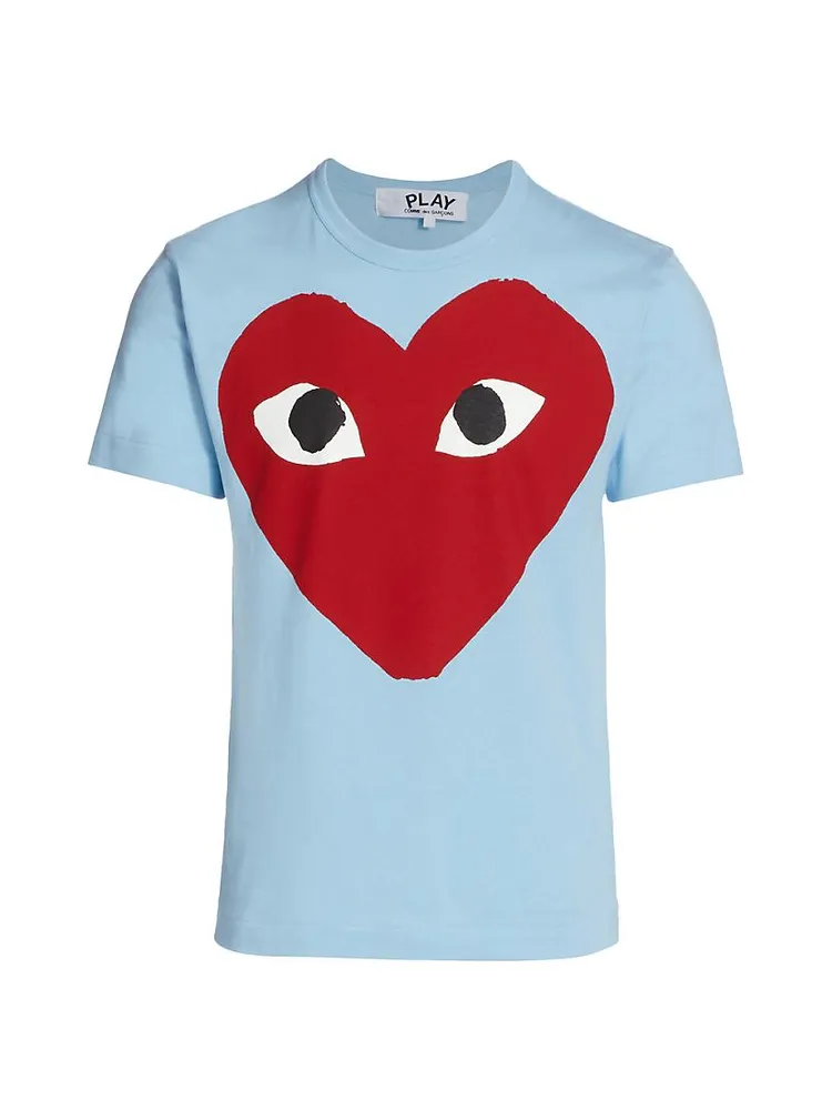 Large Center Heart Graphic T-Shirt