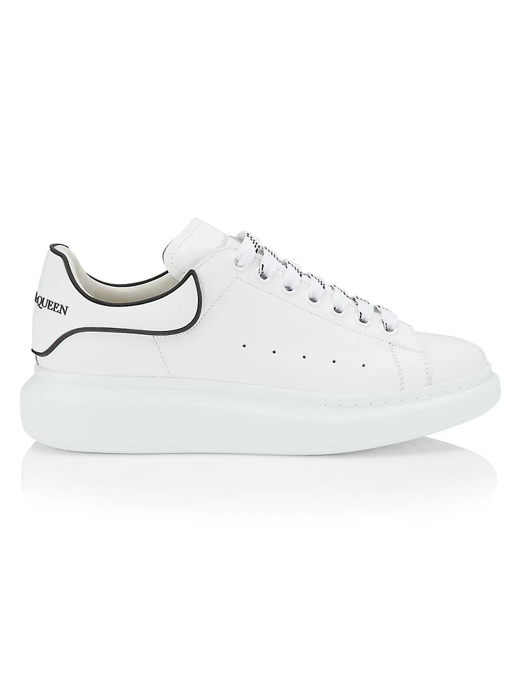 Men's Oversized Leather Platform Sneakers