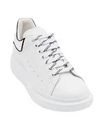 Men's Oversized Leather Platform Sneakers