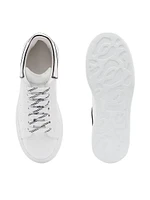 Men's Oversized Leather Platform Sneakers