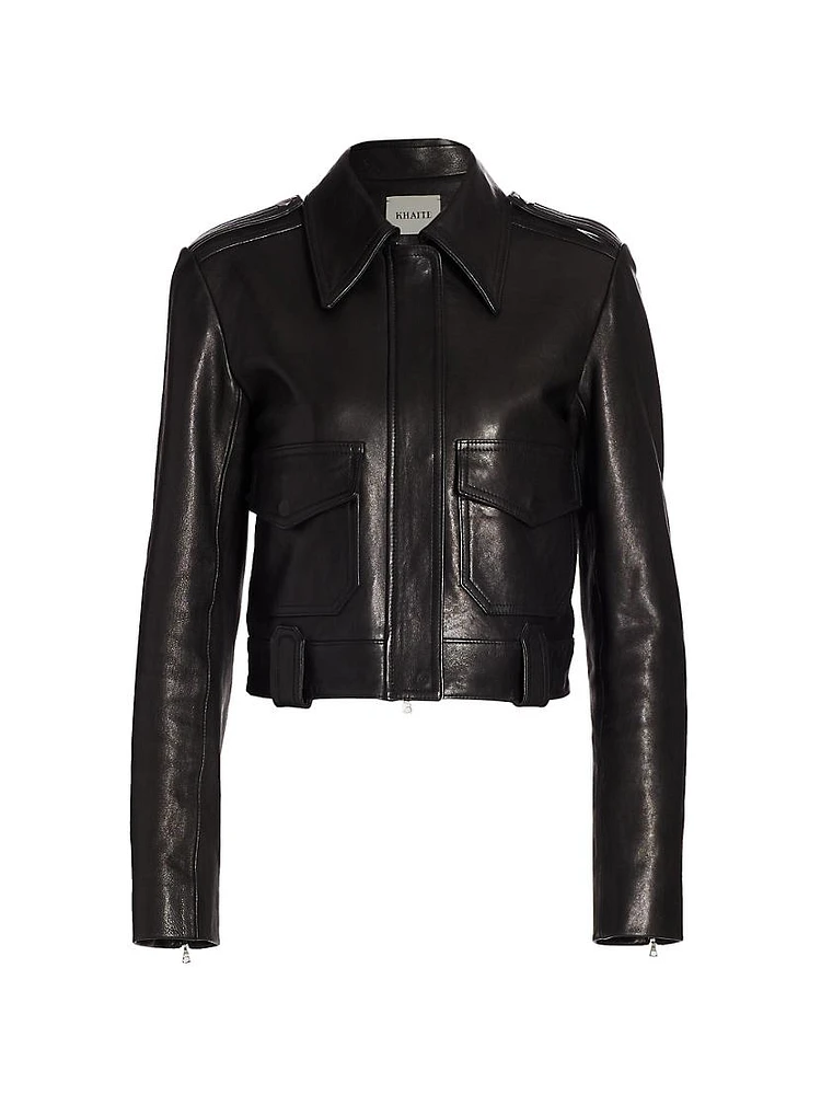 Cordelia Moto Leather Jacket