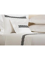 Basketweave Embroidery 295 Thread Count Sham