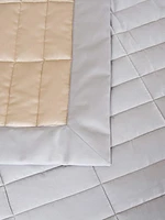 Rectangular 300 Thread Count Cotton Sateen Quilt