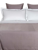 Lux Herringbone King Coverlet