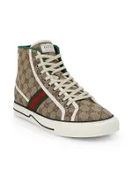 Men's Gucci Tennis 1977 High-Top Sneakers