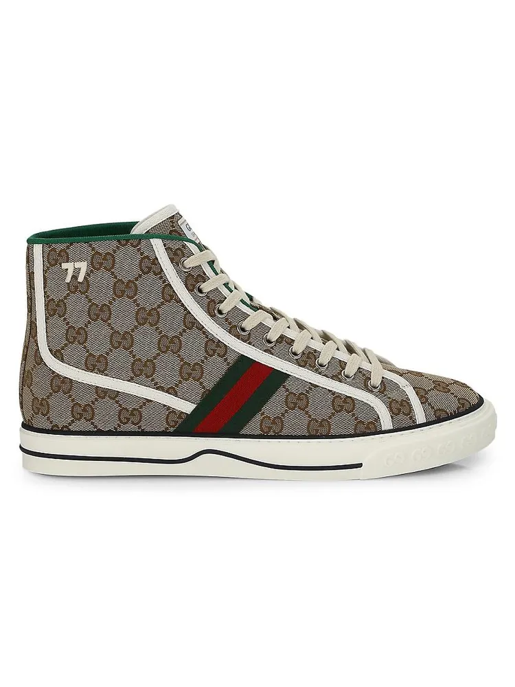 Men's Gucci Tennis 1977 High-Top Sneakers