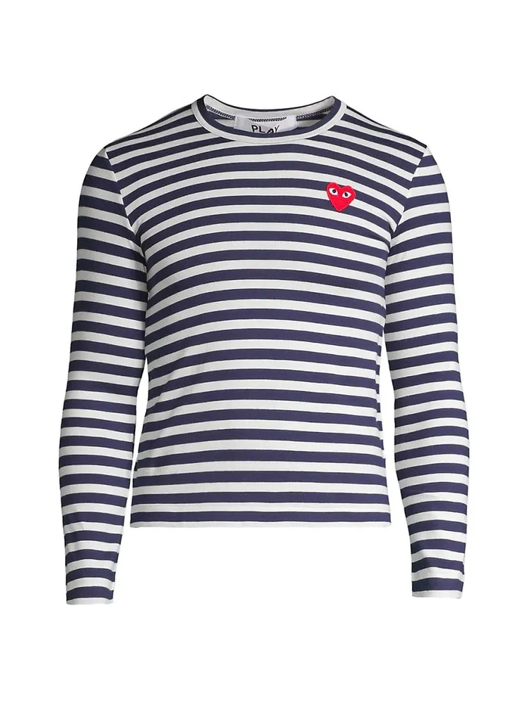 Long-Sleeve Striped T-Shirt