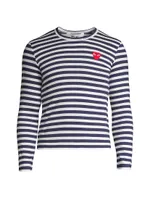 Long-Sleeve Striped T-Shirt