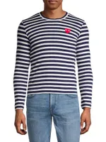 Long-Sleeve Striped T-Shirt