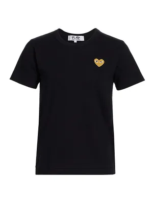 Embroidered Heart T-Shirt