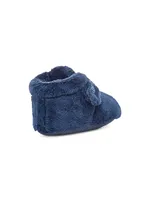 Baby Boy's Fleece Bixbee Booties