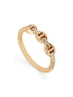 Micro Makers Dame 18K Yellow Gold & Diamond Eternity Ring