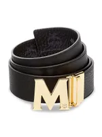 Claus M Reversible Logo Belt