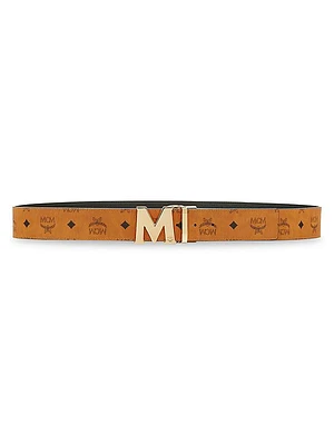 Claus M Reversible Logo Belt