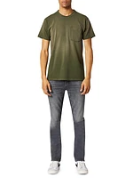 Blake Faded Stretch Slim-Straight Jeans