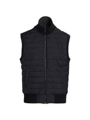 Quilted Reversible Vest