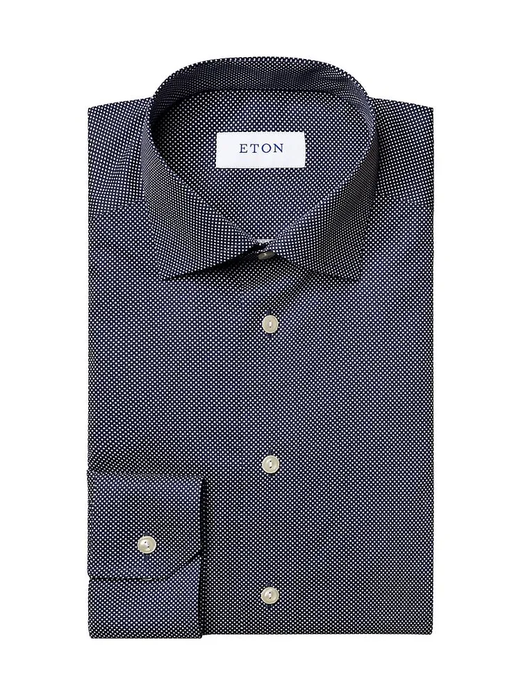 Contemporary-Fit Signature Dots Dress Shirt