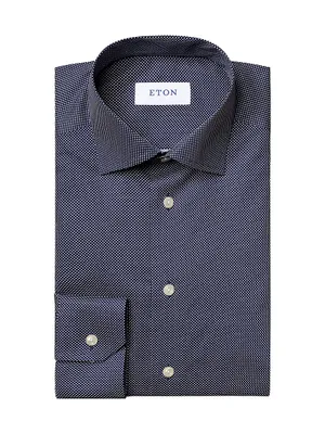 Contemporary-Fit Signature Dots Dress Shirt