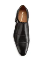 Giordano Monk-Strap Leather Shoes