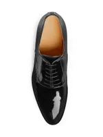 Worsh Patent Leather Lace-Up Shoes