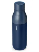 Monaco Blue Self-Sanitizing Water Bottle