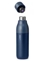 Monaco Blue Self-Sanitizing Water Bottle