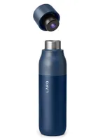 Monaco Blue Self-Sanitizing Water Bottle