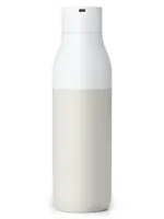 Granite White Self Sanitizing Water Bottle