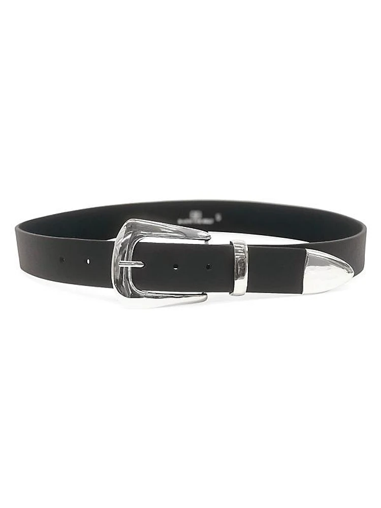 Jordana Mini Western Leather Belt