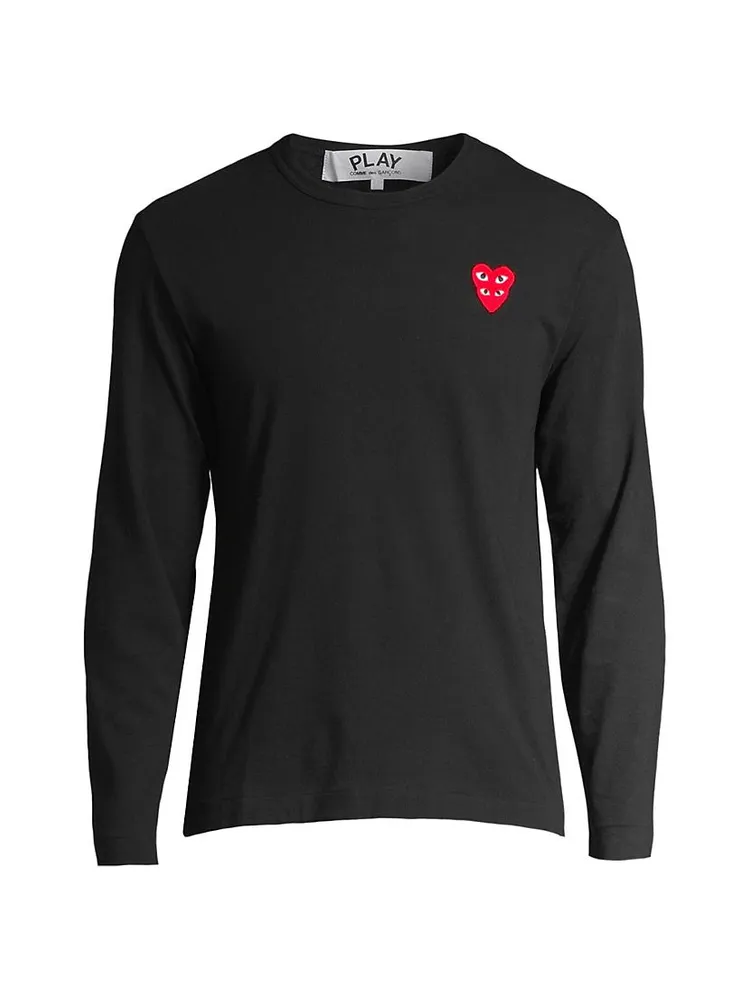 Play Double Heart Long-Sleeve T-Shirt