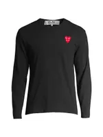 Play Double Heart Long-Sleeve T-Shirt