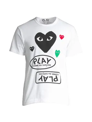 Play Multi Heart Graphic T-Shirt