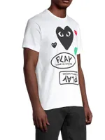 Play Multi Heart Graphic T-Shirt