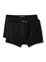 2-Pack Stretch-Cotton Logo Boxer Briefs