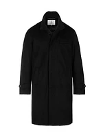 Pure Cashmere Down Topcoat