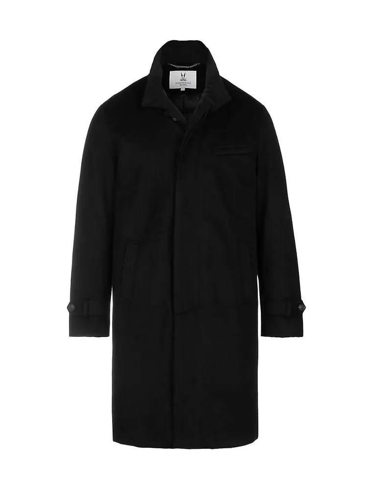 Pure Cashmere Down Topcoat