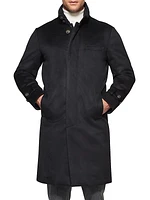 Pure Cashmere Down Topcoat