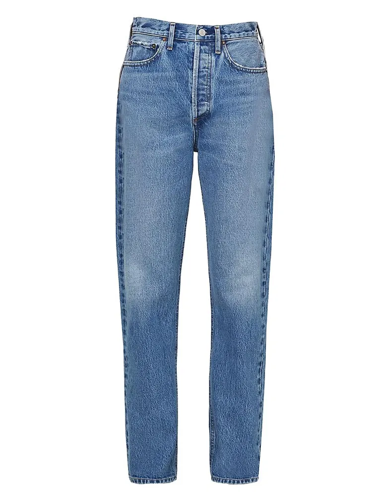 90s High-Rise Pinch-Waist Jeans