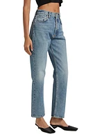 90s High-Rise Pinch-Waist Jeans