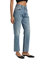 90s High-Rise Pinch-Waist Jeans