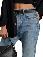 90s High-Rise Pinch-Waist Jeans