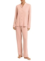 Natural Comfort 2-Piece Long Pajama Set