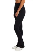 Raquel High-Waist Flared Leggings