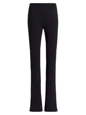 Raquel High-Waist Flared Leggings