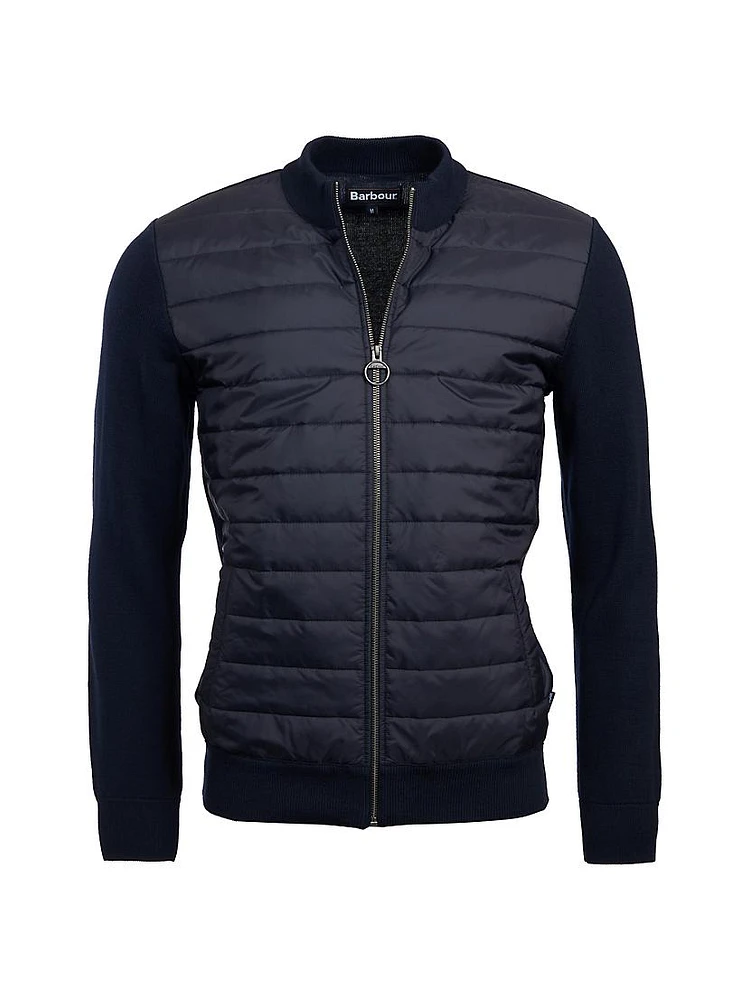 Barbour Carn Baffle Zip Cardigan