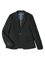 Boy's 2-Piece Twill Suit Set