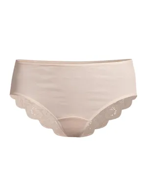 Luxury Moments Lace-Back Hi-Cut Brief